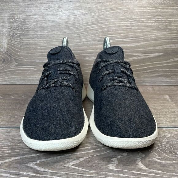 Allbirds Merino Wool Runners Women’s Sz 8 Tuke Jo Charcoal Cream Running Shoes - Picture 2 of 10